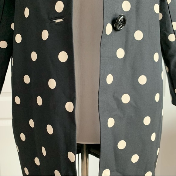 Like new! Kate Spade Polka Dot Coat / Rain Jacket - Picture 5 of 15